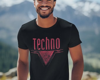 Detroit Techno T-shirt, Urban Edge Music Tee
