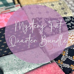 Mystery Fat Quarter Bundle, Quilting Cotton, Surprise Bundle, Fat Quarter Grab Bag