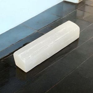 Natural Selenite Sticks for Energy Cleansing | Loose Selenite Crystal Sticks for Meditation, Healing, and Aura Clearing