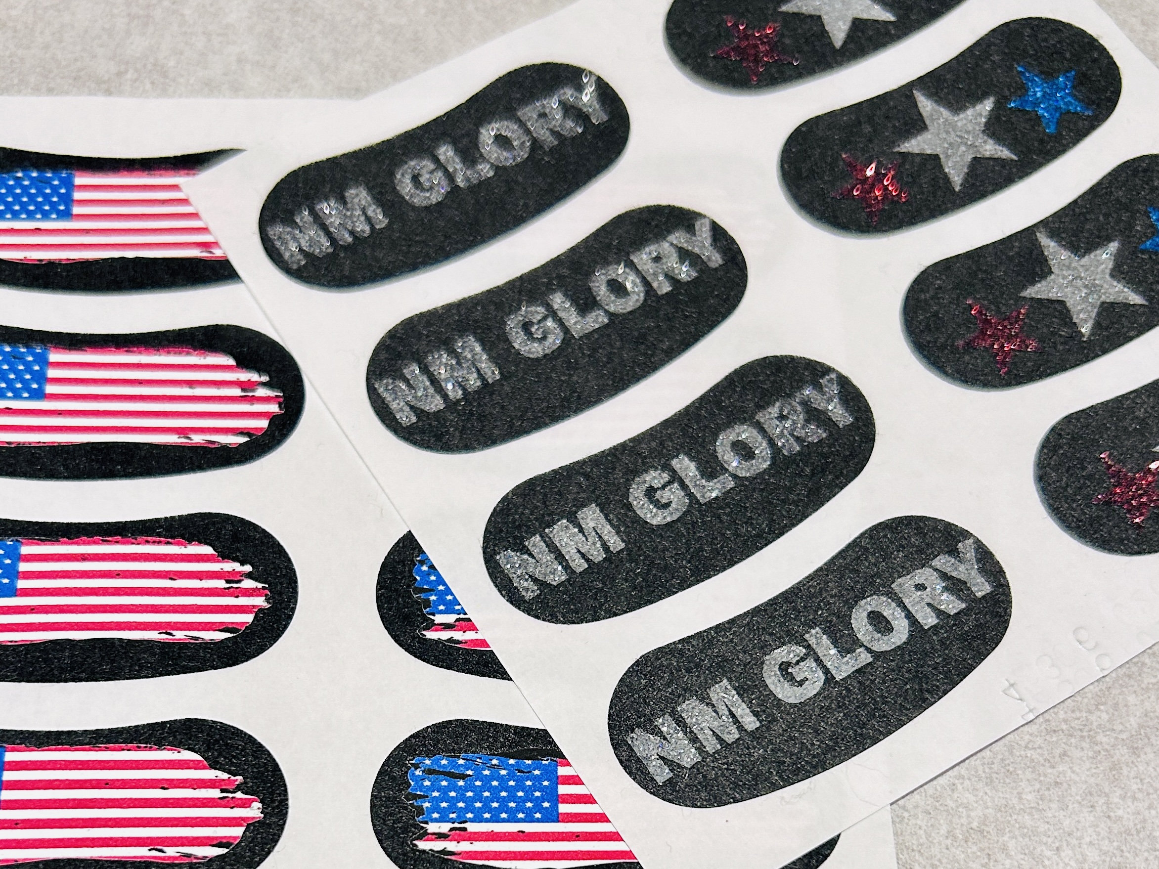 Custom Eye Black Stickers, Personalized Eye Black, Baseball, Softball, Football, Cheer Face Stickers, Team Logo, Customized Eye Black