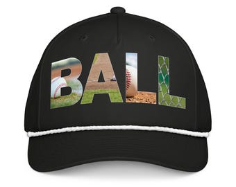 Baseball Frame Letters, Classic Rope Baseball Hat