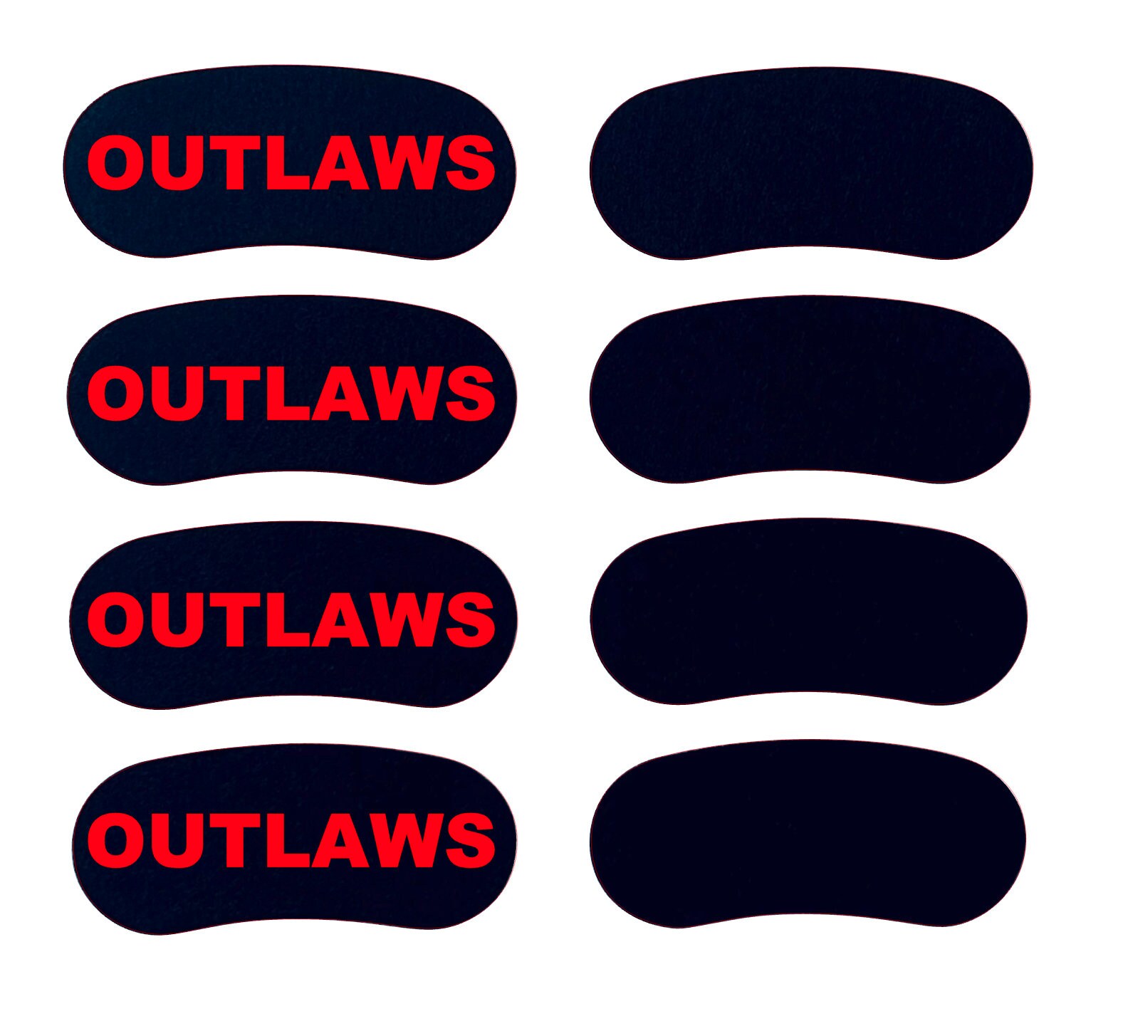 Custom Eye Black Stickers, Personalized Eye Black, Baseball, Softball, Football, Cheer Face Stickers, Team Logo, Customized Eye Black