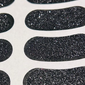 Glitter Eye Black Stickers-Baseball, Softball Stickers, Football, Athlete Gift, Team Logo, Fans, Special Event, Causes, Glitter, Sports Gift