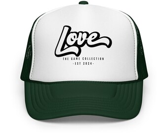Love the Game Collection Foam Trucker Hat, Game Day Baseball Cap