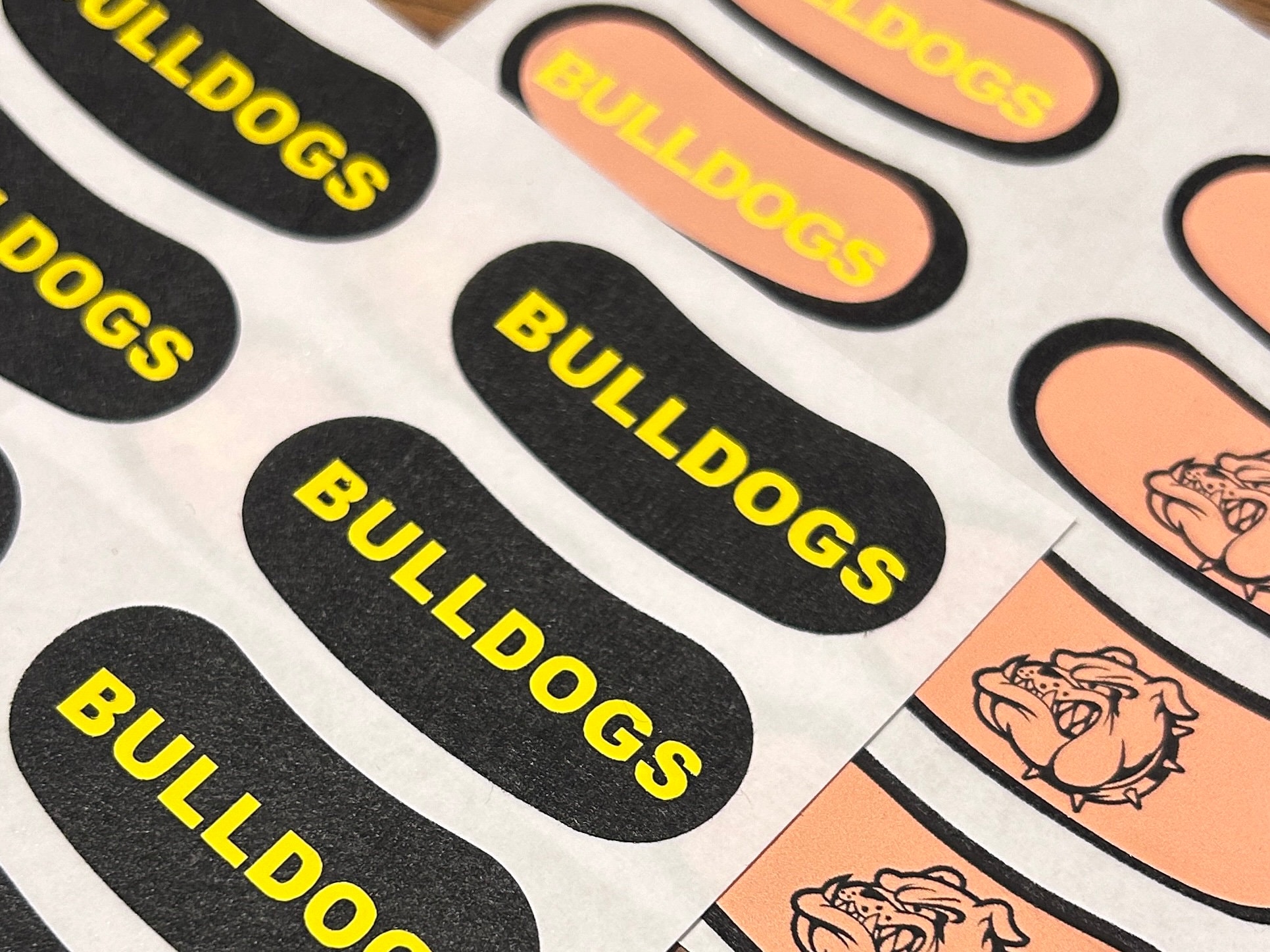Custom Eye Black Stickers, Personalized Eye Black, Baseball, Softball, Football, Cheer Face Stickers, Team Logo, Customized Eye Black
