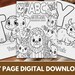 ABC Animal Coloring Book, Learn A to Z Alphabet: 26 Easy and Fun ...