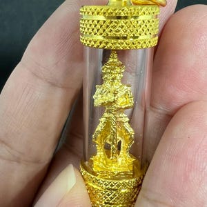 Ciondolo amuleto thailandese Vessavana Ricchezza, Prosperità, Protezione