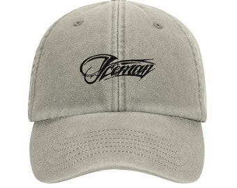 Vintage Kimi Räikkönen bordado algodón papá gorra / Beechfield B655