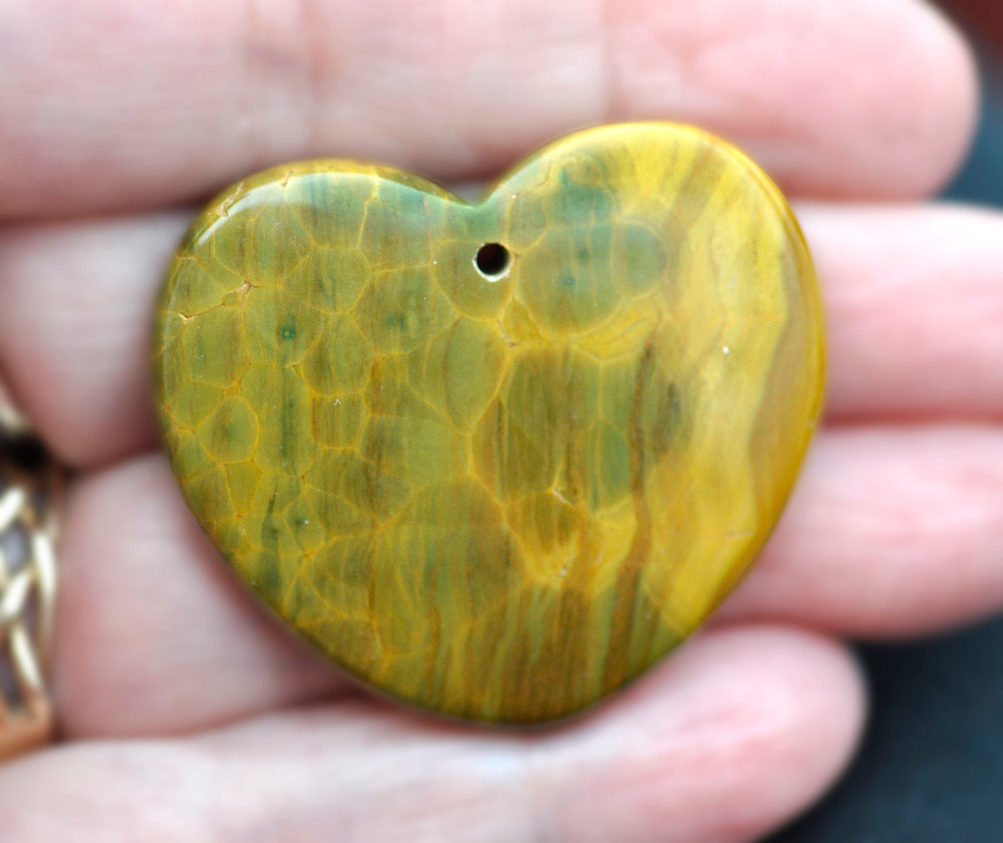 Heart shaped Ocean jasper pendant stone 34x40x8mm Heart shaped Ocean jasper pendant stone 34x40x8mm