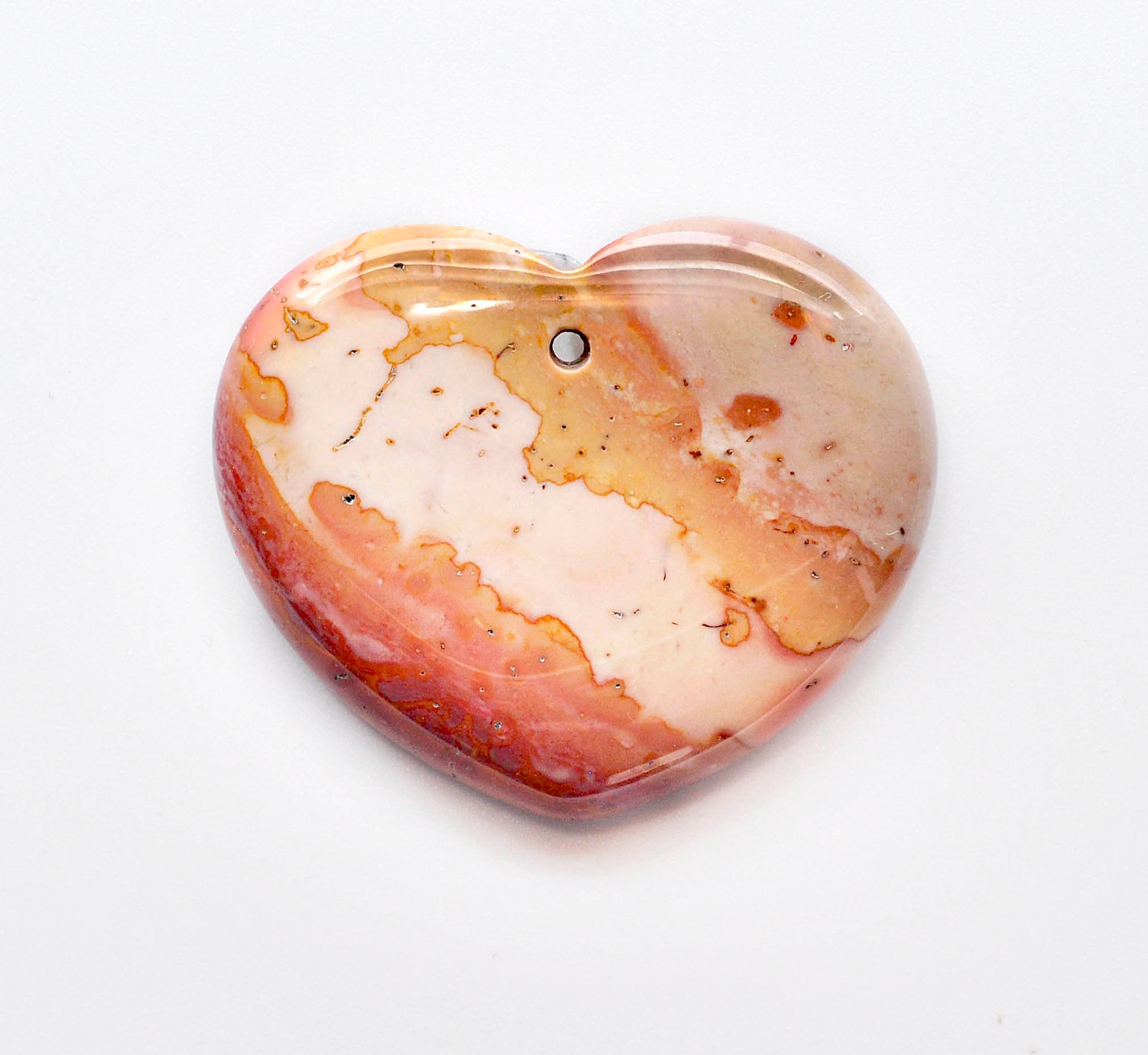Heart shaped Ocean jasper pendant stone 34x40x8mm Heart shaped Ocean jasper pendant stone 34x40x8mm