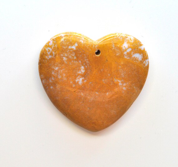 Heart shaped Ocean jasper pendant stone 34x40x8mm Heart shaped Ocean jasper pendant stone 34x40x8mm