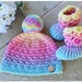 see more listings in the Hat and Booties Set section