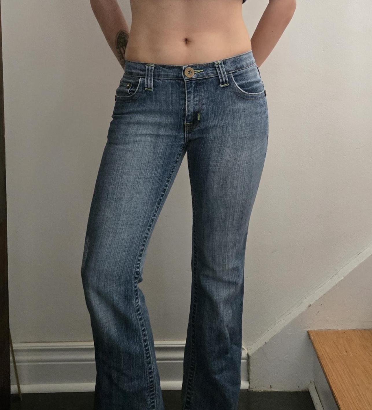 Air Fringe Pocket Jeans