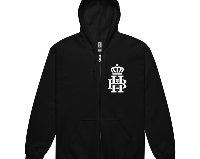Featured listing image: HB Logo 24/7 : Unisex heavy blend zip hoodie
