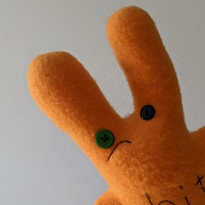 disappointed sh.t bunny, orange