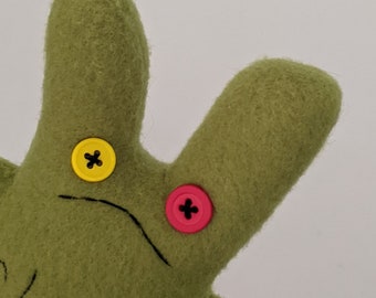 woeful sh.t bunny, olive green