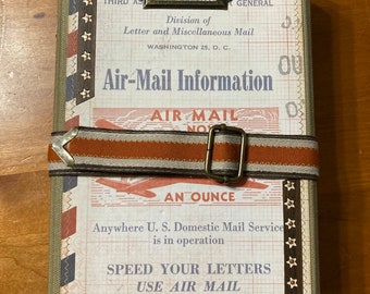 Postal themed Lapbook - created by Kat Urato - junk journal, journal, interactive, handmade, vintage