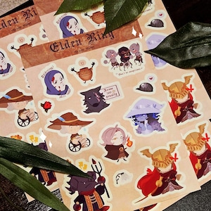 Elden Ring Stickerbogen