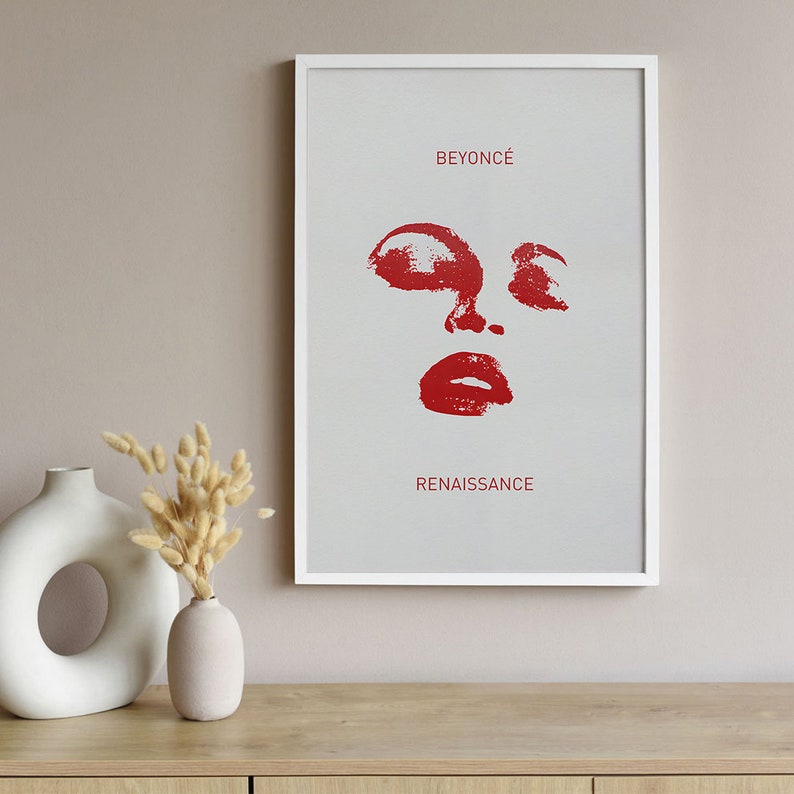 Renaissance-beyoncé Poster, Wall Art Canvas Print, Art Poster for Gift ...