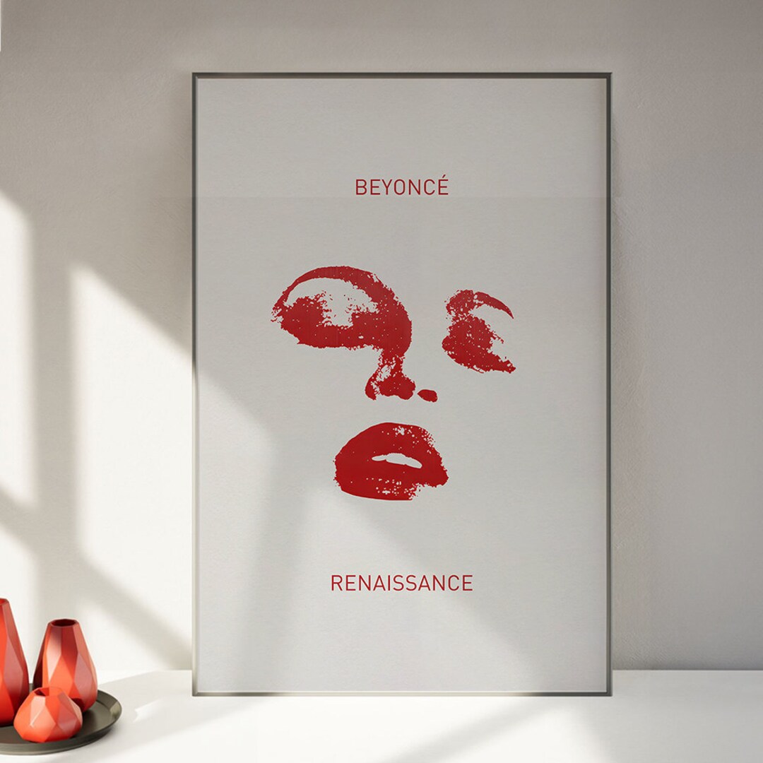Renaissance-beyoncé Poster, Wall Art Canvas Print, Art Poster for Gift ...
