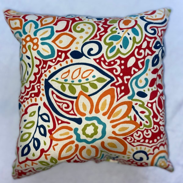 Throw pillow| Decorative throw pillow | Floral Throw pillow | Home Decor Throw Pillow