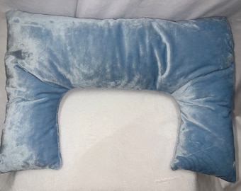 Quiet mind pillow | noise muffling | pressured sleep mask | light blocking | relaxing sleep | Best Seller | side sleeper