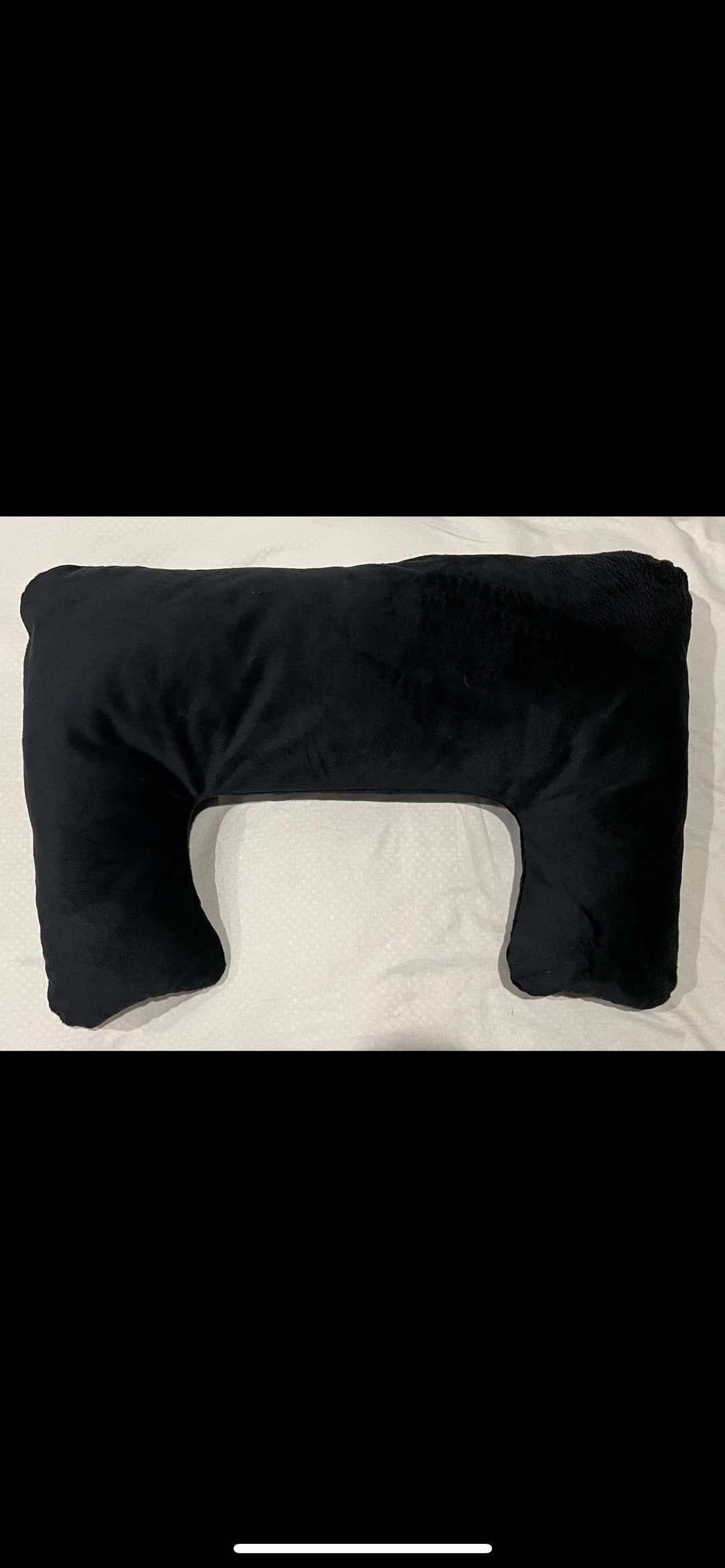 Pillow Contoured Over Head Noise Muffling Pressured Sleep Mask Light