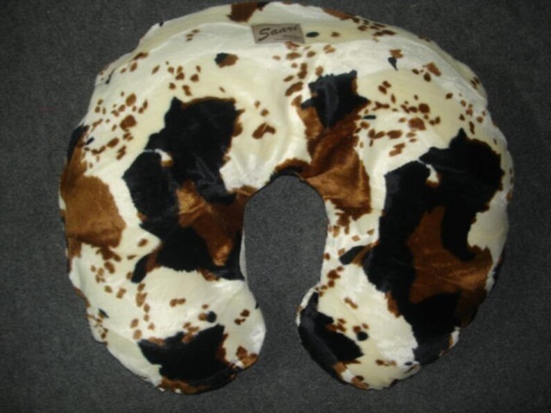 Western cow print nursing pillow cover Etsy