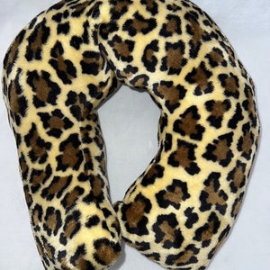 Deep sleep leopard PILLOW noise muffling pressured sleep mask light blocking relaxing sleep Best Seller image 2