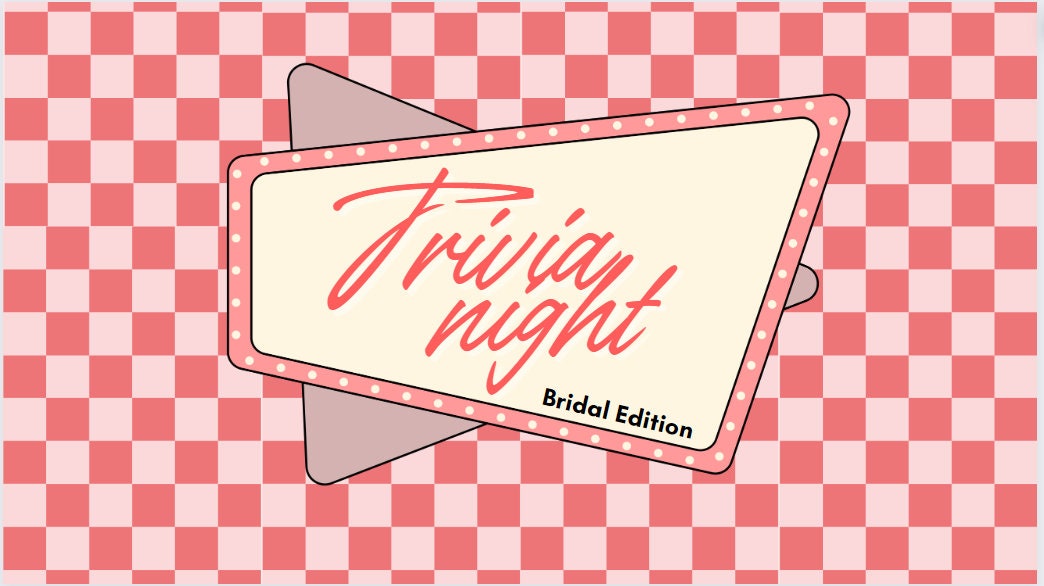 Printable Bridal Trivia