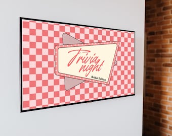 Bridal Trivia Game: Editable Canva Template (Digital Download)