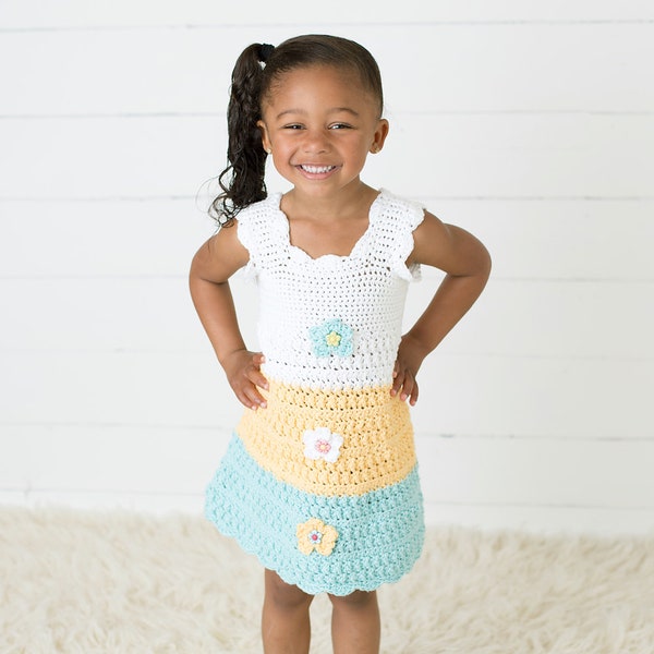 Crochet Girl Dress Etsy