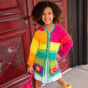 Childrens crochet hotsell jacket patterns