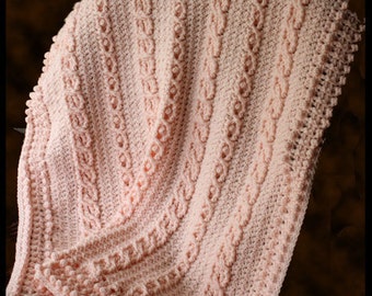 Pebble Creek Afghan Crochet Pattern