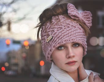 Summer Solstice Messy Bun Beanie  - Crocheted Ponytail Hat - Messy Bun Hat - Ponytail Hat - Crochet Garden Design Made To Order: Many colors