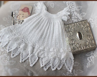 Celestial Crochet Christening Gown Pattern Crochet Baptism Gown Pattern Blessing Dress Pattern Crochet Lace Dress Pattern Newborn to 12 mos