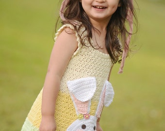 crochet easter dress Crochet Baby dress set for Easter