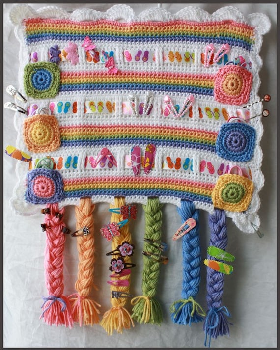 5 Hair Accessory Organizer Crochet Patterns Organize - Etsy 5 Hair Accessory Organizer Crochet Patterns Organize - Etsy