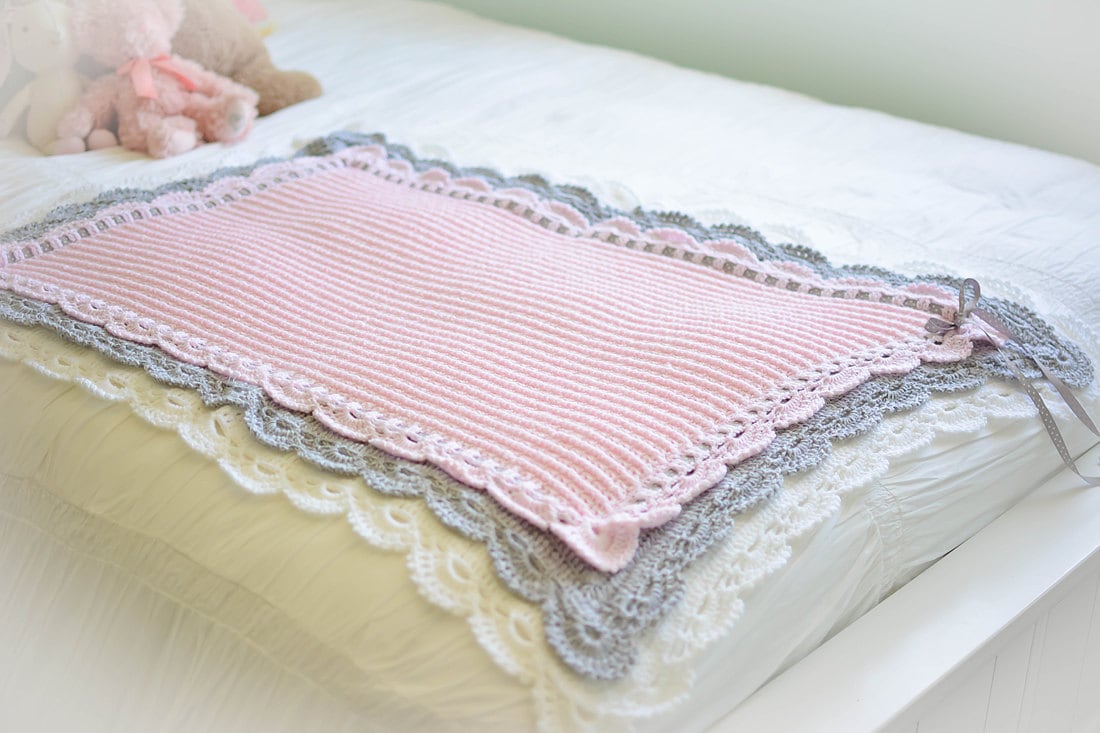 30 Crochet Patterns for Babies and Kids That Are Too Cute to Miss 30 Heirloom Ruffle Baby and Kids Afghan Pattern