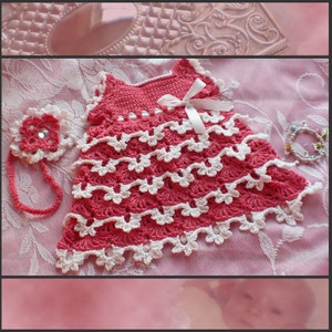 Daisy Belle Crochet Pattern Newborn - Toddler - Baby to 3T