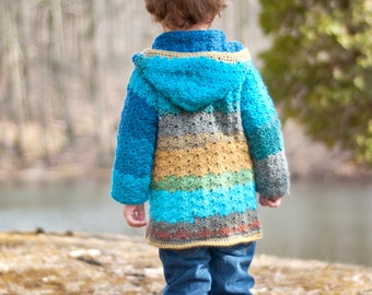 Kid's Crochet Jacket (Free Pattern) - love. life. yarn.