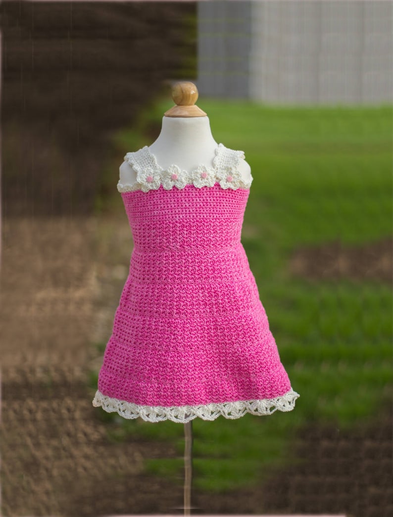 Crochet Dress Pattern Baby Kids Crochet Dress Pattern Etsy