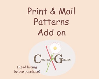 Print And Mail 1 - 5 Patterns Add On