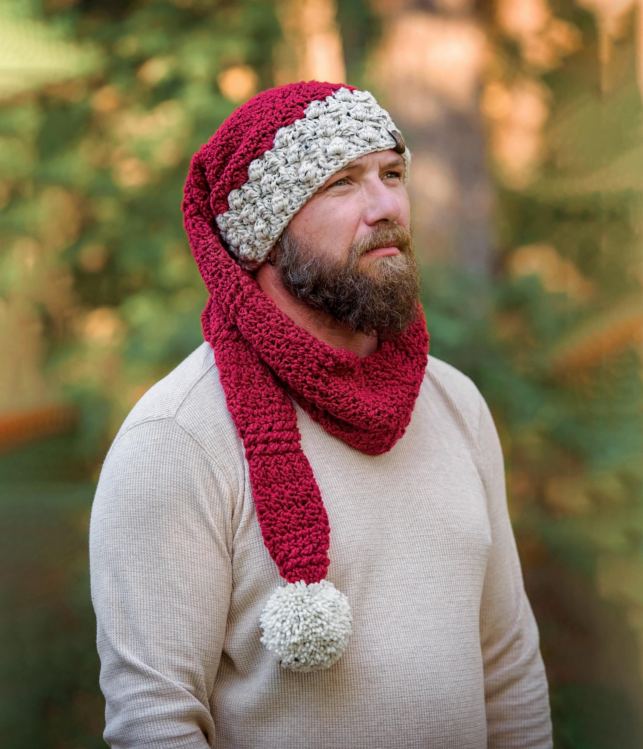 Blue Hat and Scarf - Etsy