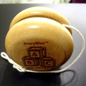 StoryBlox Branded Hardwood Yo-Yo