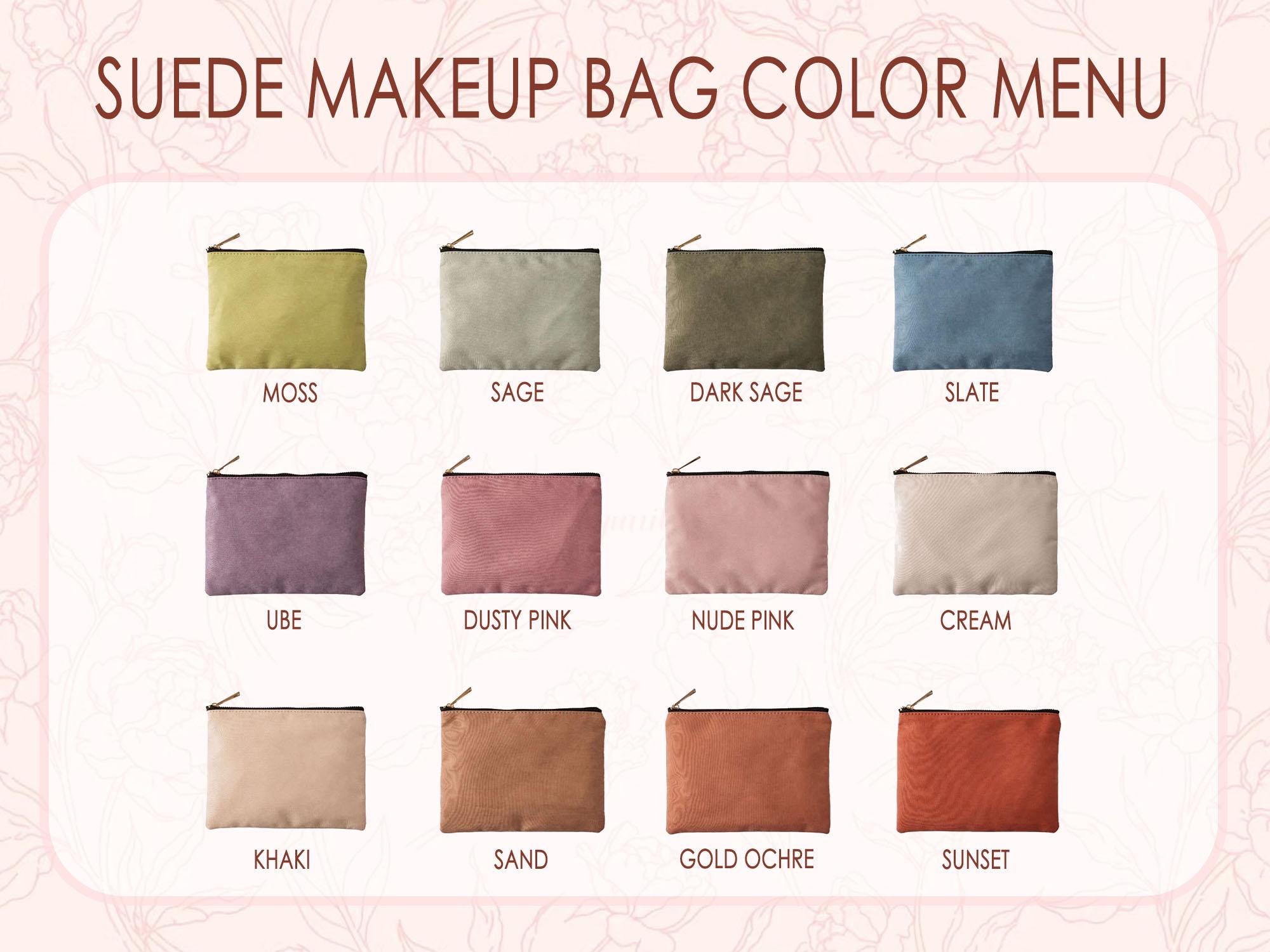 FIDWALL Personalisierte Canvas-Tasche & Make-up-Tasche Set – Geschenkidee Für Frauen