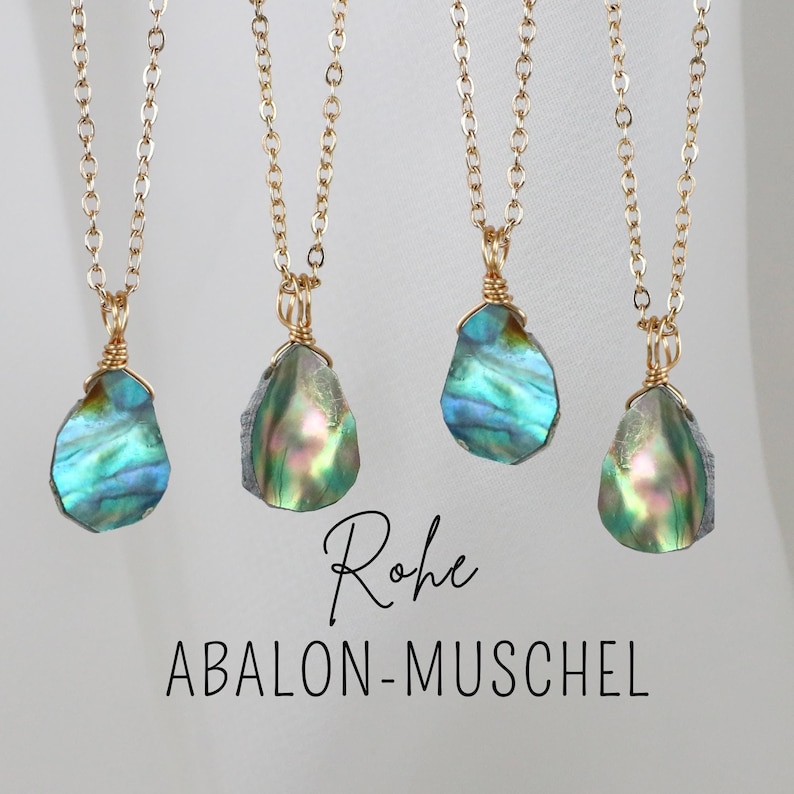abalon paua muschel kette