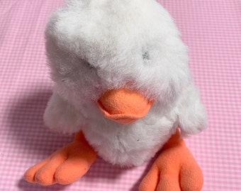 vintage - Korean - Korea - baby chick plush - soft fluffy chicken ! Algeria