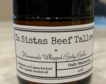 Organic Beef Tallow Moisturizer