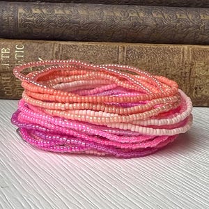 Friendship Bracelets Teen Gifts Versatile Accessories Elastic Bracelets Beachwear Jewelry Festival Accessories All Ages Jewelry Simple Stylish Accessories Mix and Match Bracelets Colorful Arm Candy